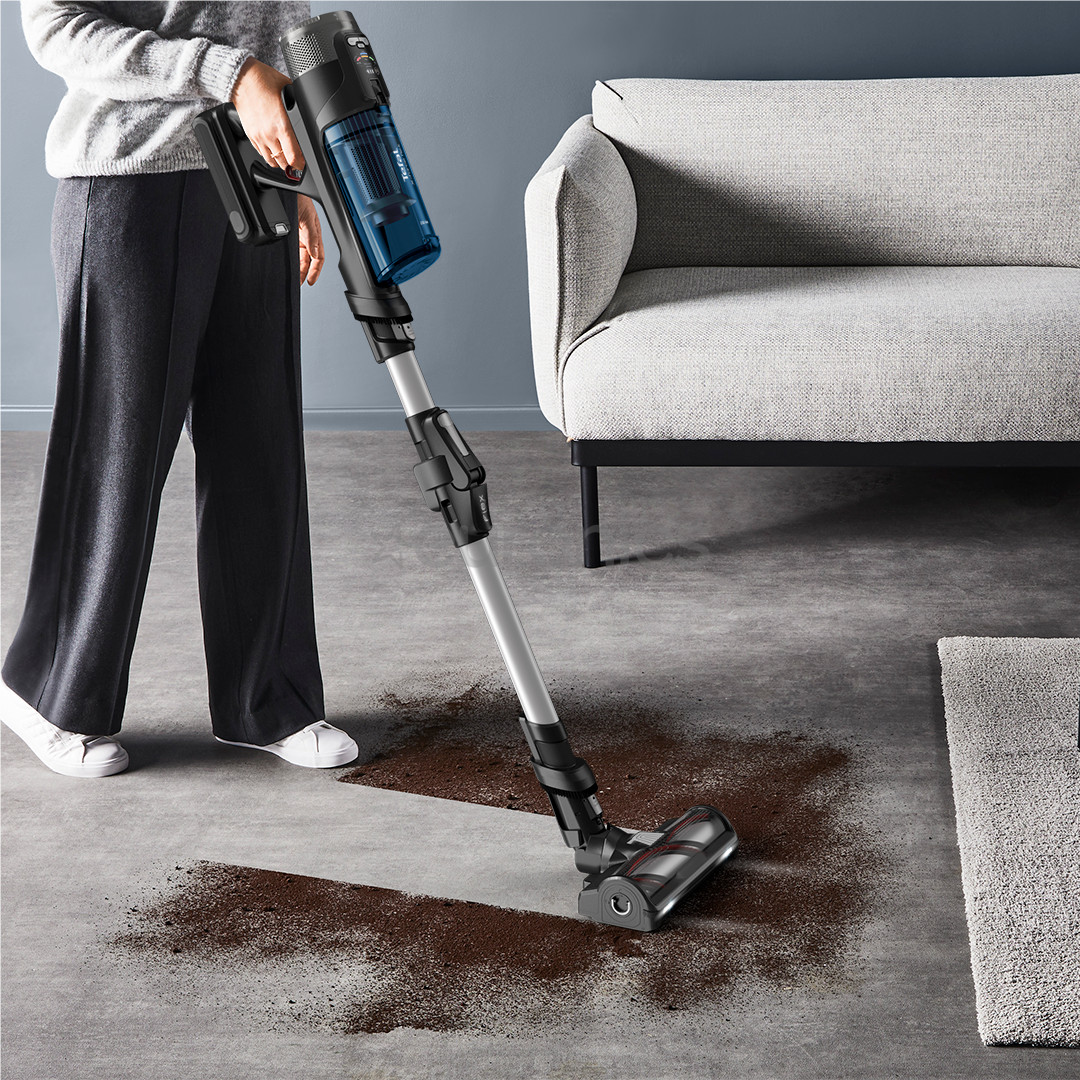 Tefal X-Force Flex 13.60, Allergy Aqua, sinine - Varstolmuimeja