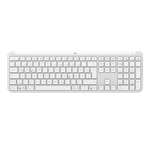 Logitech Signature Slim K950, US, valge - Juhtmevaba klaviatuur 920-012466