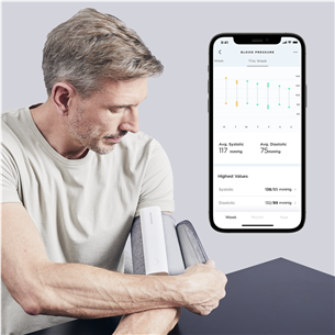 Withings BPM Connect, Wi-Fi, hall - Nutikas vererõhumõõtja