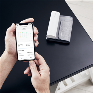 Withings BPM Connect, Wi-Fi, серый - Умный тонометр