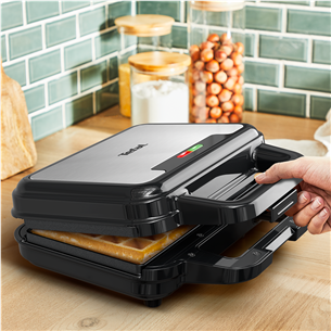 Tefal UltraCompact 3in1, grey/black - Waffle Maker, Sandwich Maker & Panini Press