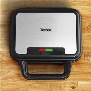 Tefal UltraCompact 3in1, hall/must - Vahvlimasin, Võileivagrill & Panini Press