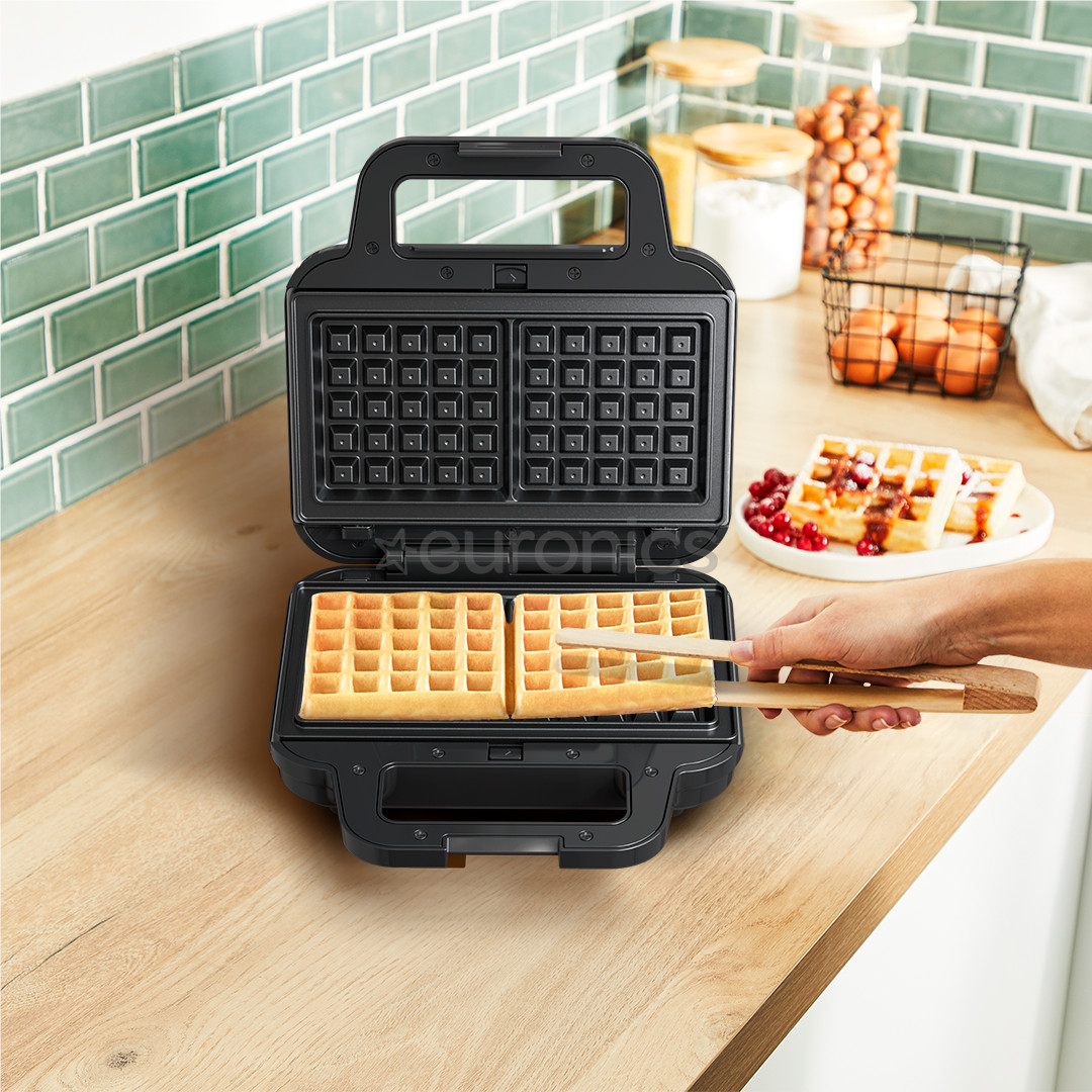 Tefal UltraCompact 3in1, grey/black - Waffle Maker, Sandwich Maker & Panini Press