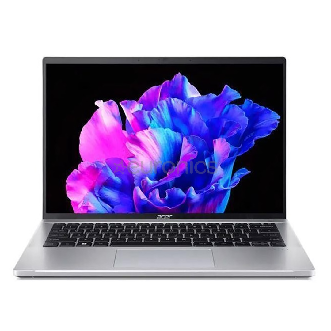 Acer Swift Go 14, 2.2K IPS, i5, 16 GB, 512 GB, ENG, pure silver - Notebook