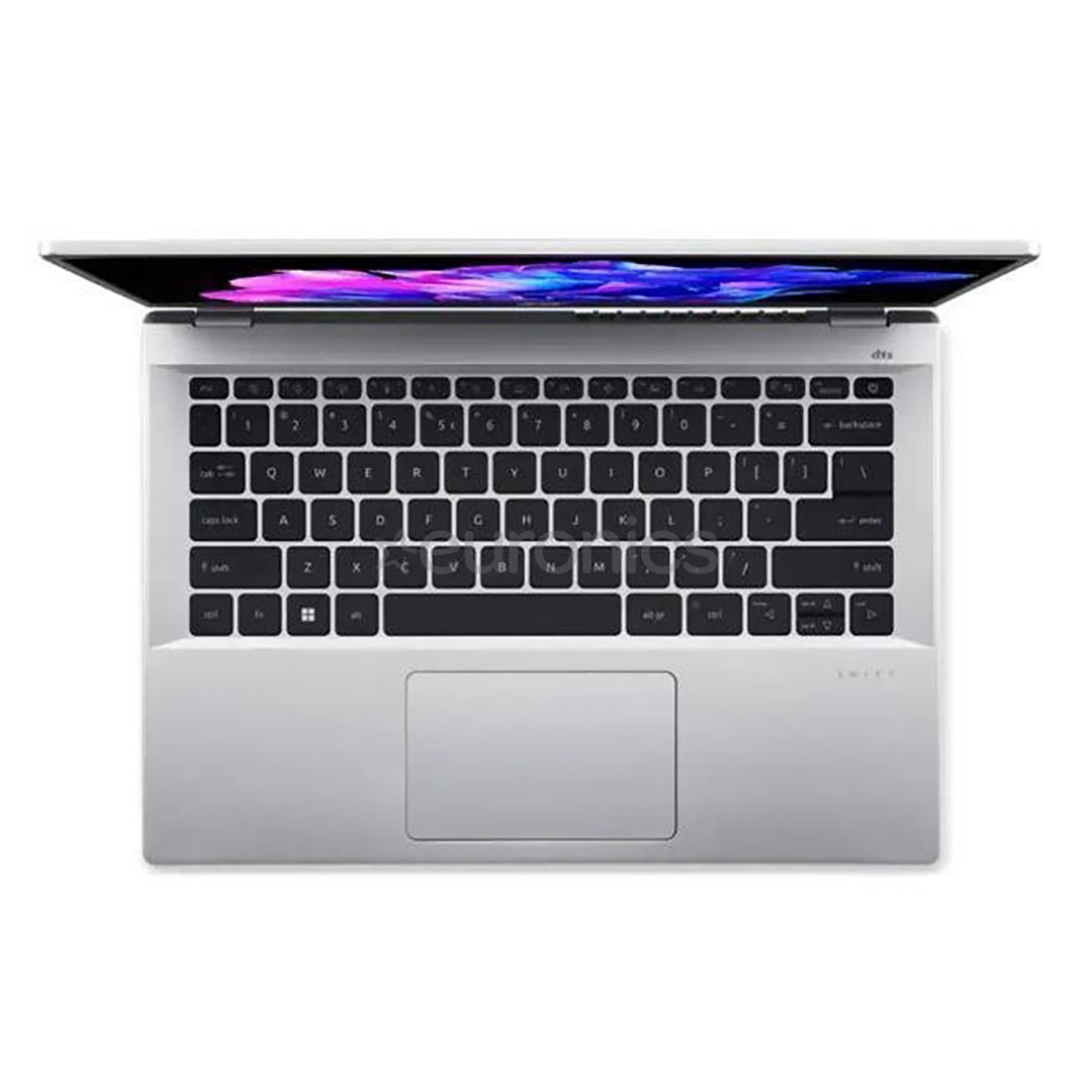 Acer Swift Go 14, 2.2K IPS, i5, 16 GB, 512 GB, ENG, pure silver - Notebook