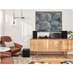 Yamaha TT-S303, must - Vinüülplaadimängija