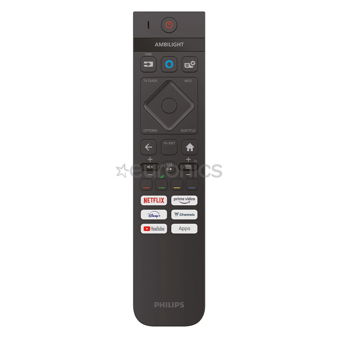 Philips PUS8319, 55", 4K UHD, LED LCD, black - TV