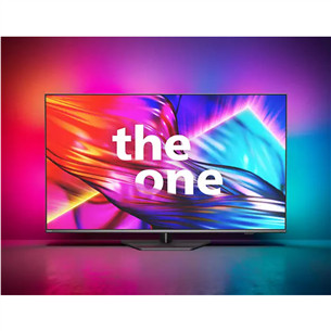 Philips PUS8919, 55", 4K UHD, LED LCD, tumehall - Teler