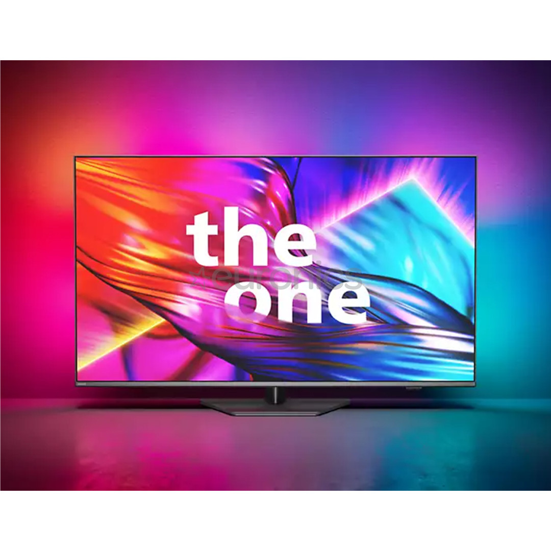 Philips PUS8919, 55", 4K UHD, LED LCD, tumehall - Teler