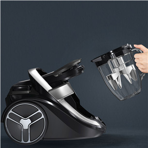 Tefal Silence Force Cyclonic Effitech, 500 Вт, без мешка, черный - Пылесос