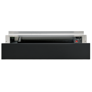 Whirlpool, width 59,5 cm, black - Built-in warming drawer W1114