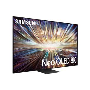 Samsung QN800D, 85'', 8K, Neo QLED, Mini LED, must - Teler