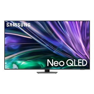 Samsung QN85D, 85'', 4K UHD, Neo QLED, серебристый - Телевизор