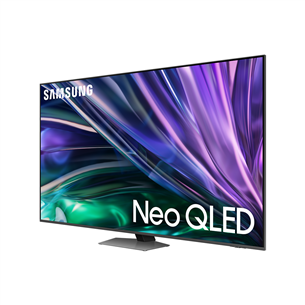 Samsung QN85D, 85'', 4K UHD, Neo QLED, серебристый - Телевизор