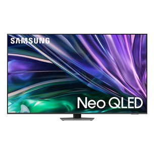 Samsung QN85D, 55'', 4K UHD, Neo QLED, Mini LED, серебристый - Телевизор