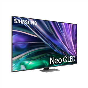 Samsung QN85D, 55'', 4K UHD, Neo QLED, Mini LED, серебристый - Телевизор