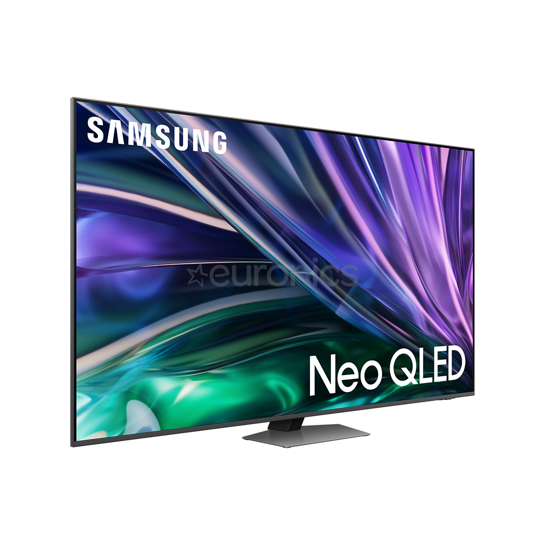 Samsung QN85D, 55'', 4K UHD, Neo QLED, Mini LED, серебристый - Телевизор