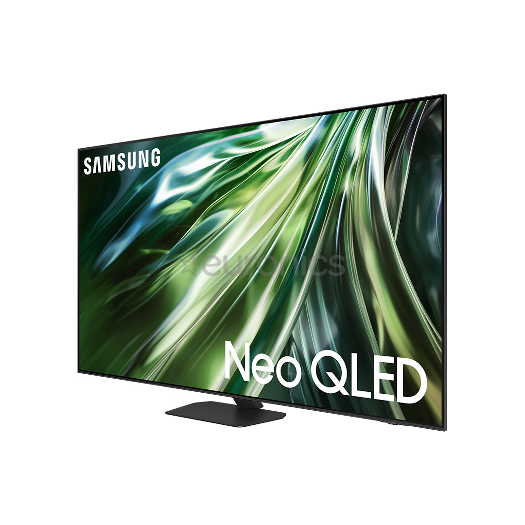 Samsung QN90D, 55'', 4K UHD, Neo QLED, Mini LED, must - Teler