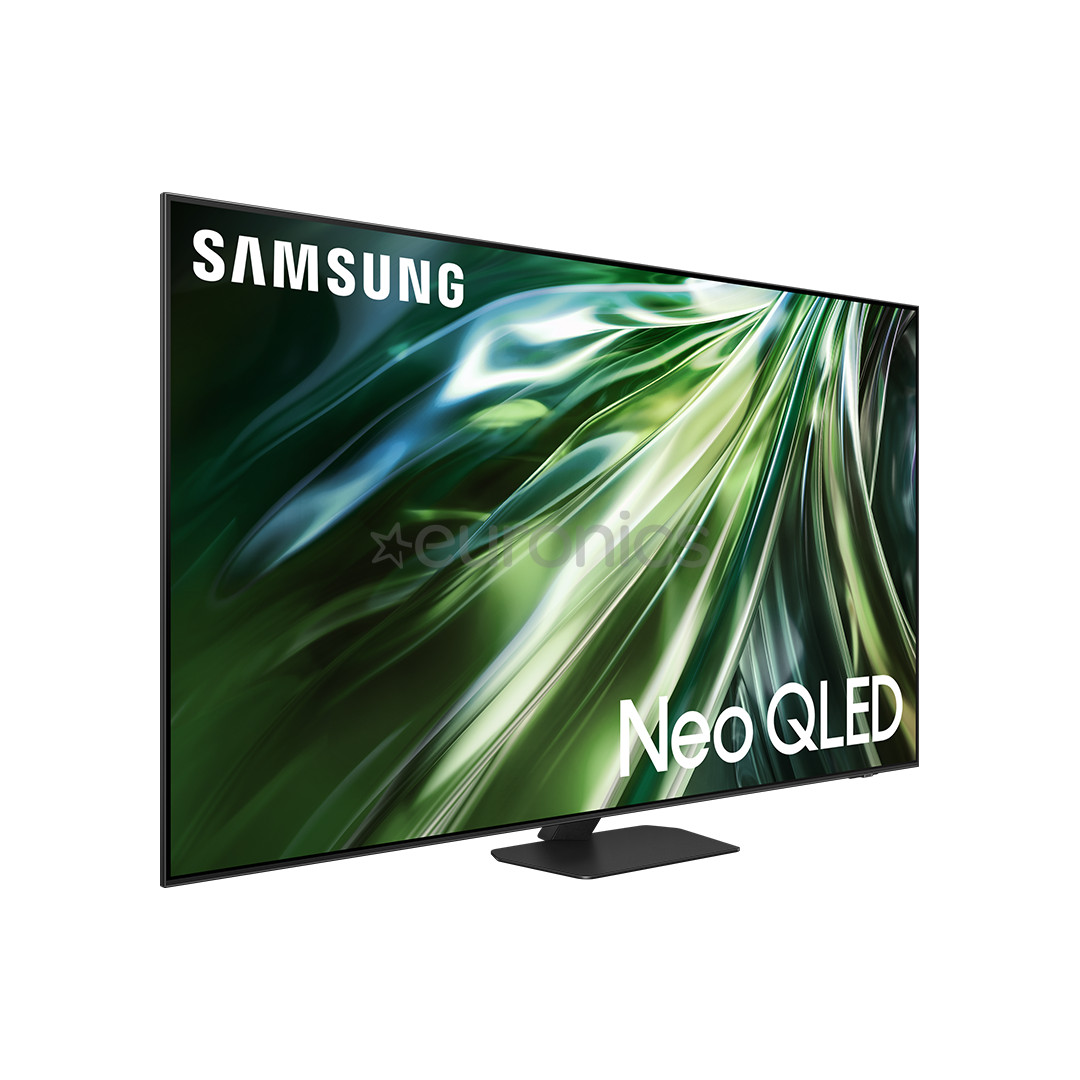 Samsung QN90D, 55'', 4K UHD, Neo QLED, Mini LED, must - Teler