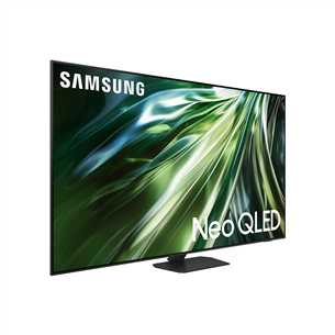 Samsung QN90D, 50'', 4K UHD, Neo QLED, Mini LED, must - Teler