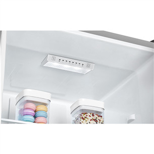 Hisense, NoFrost 336 L, height 201 cm, gray - Refrigerator