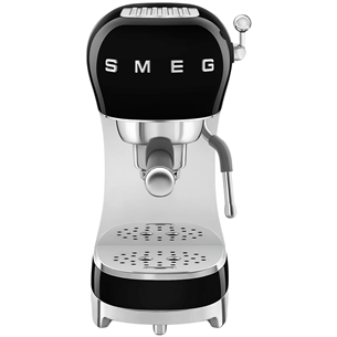 Smeg, 50's Style, must - Espressomasin