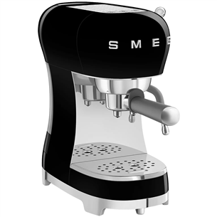 Smeg, 50's Style, black - Espresso machine