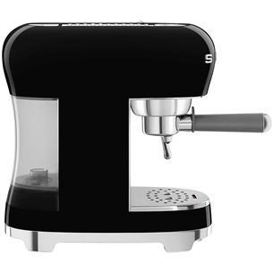 Smeg, 50's Style, must - Espressomasin