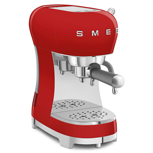 Smeg, 50's Style, red - Espresso machine