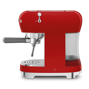 Smeg, 50's Style, red - Espresso machine