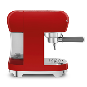 Smeg, 50's Style, red - Espresso machine