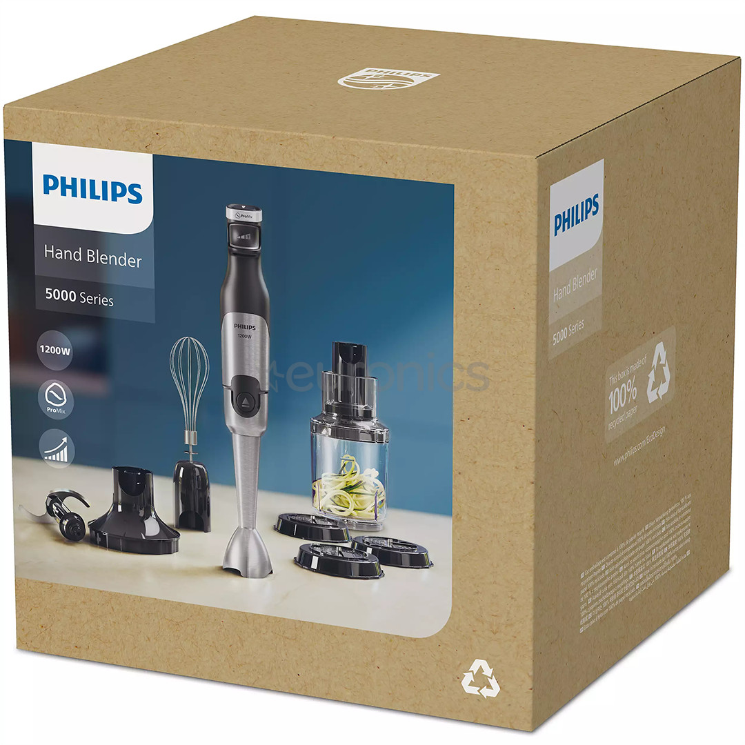 Philips 5000 Series, grey - Hand blender