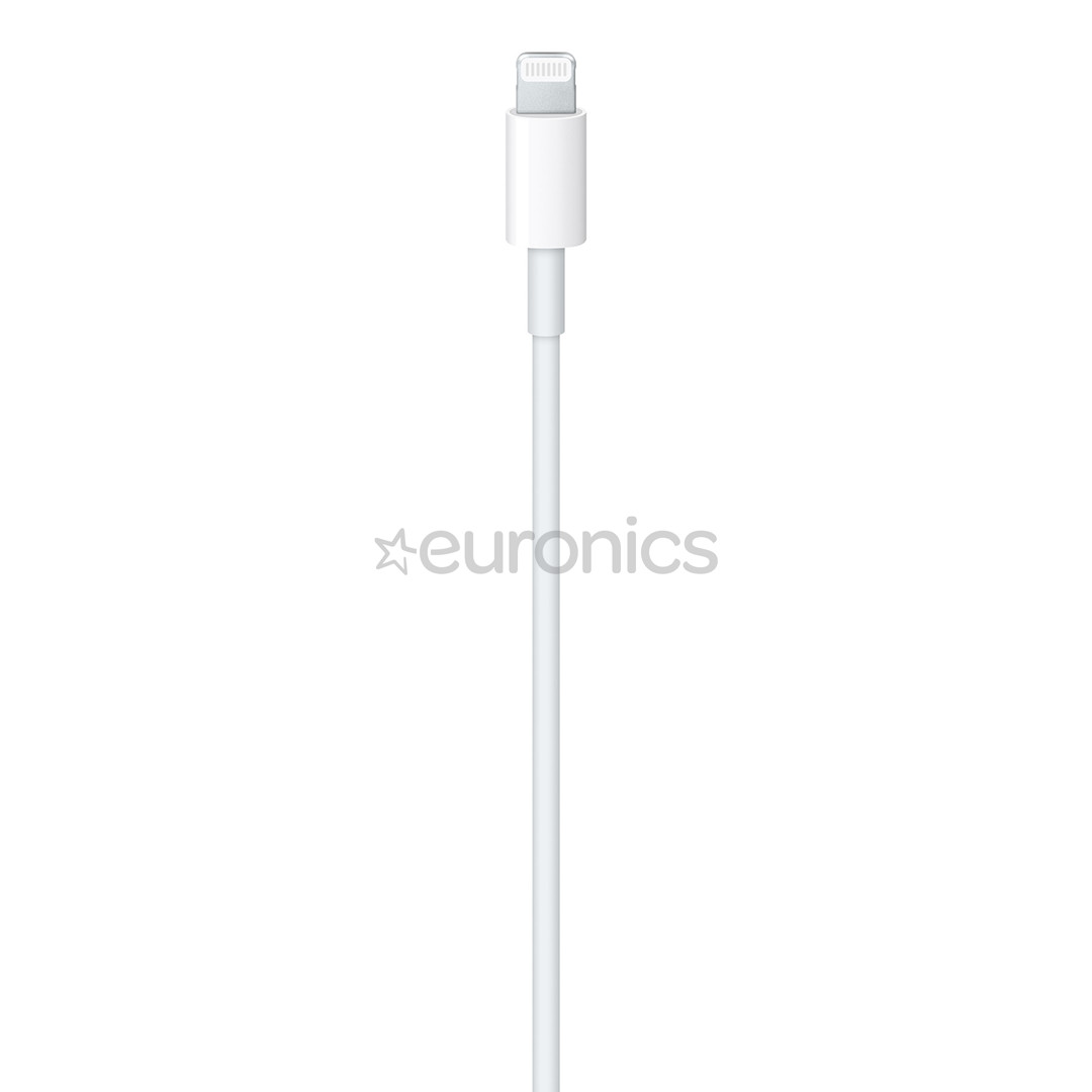 Apple USB-C - Lightning, 1 m, valge - Kaabel