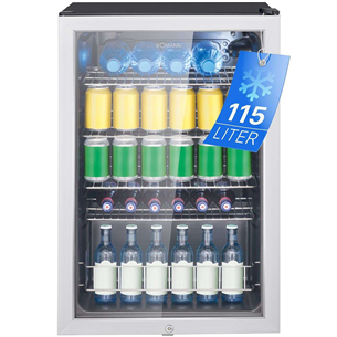 Bomann, 115 L, height 85 cm, silver - Beverage cooler KSG7288