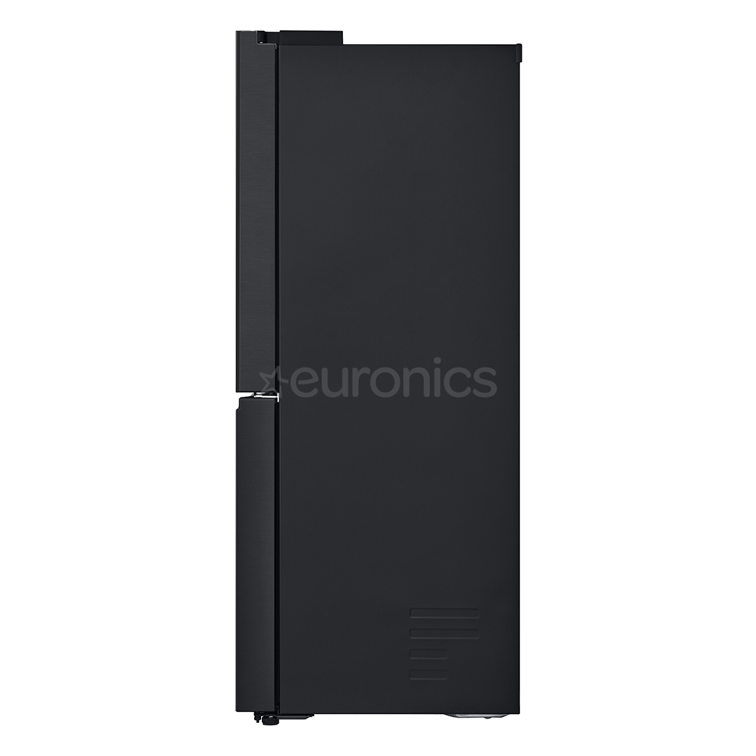 LG, Instaview, 638 L, kõrgus 180 cm, must - SBS-Külmik