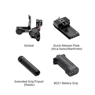 DJI RS 4 Gimbal Stabilizer, must - Kaamera stabilisaator