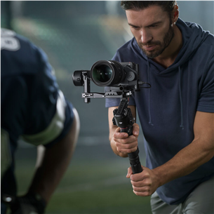 DJI RS 4 Gimbal Stabilizer Combo, must - Kaamera stabilisaator