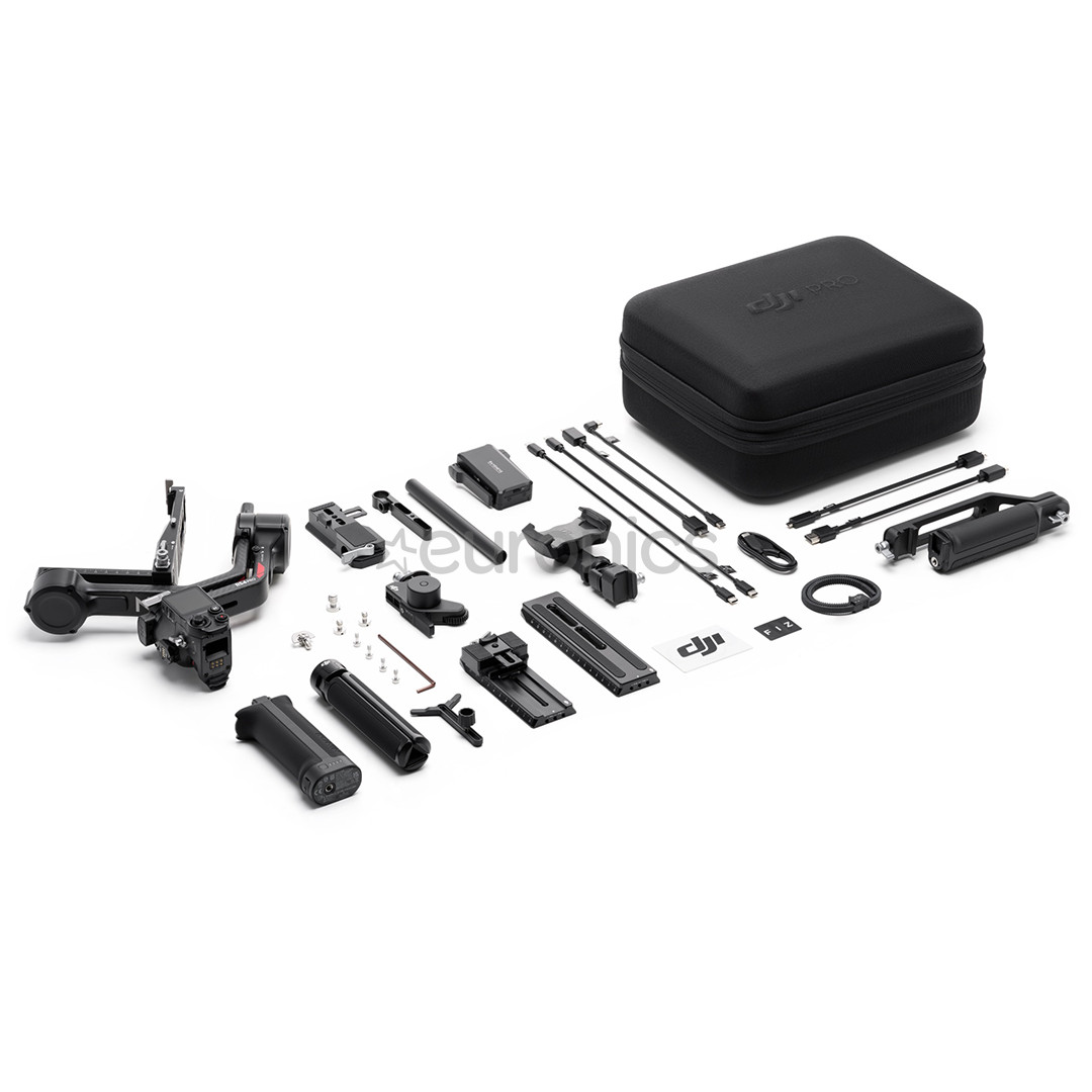 Dji RS4 Pro Combo, must - Kaamera stabilisaator