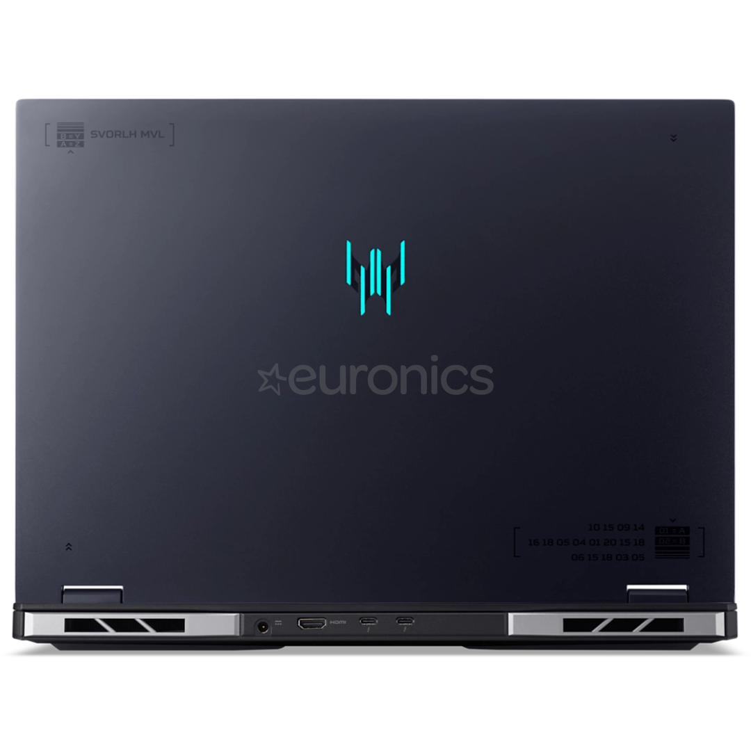 Acer Predator Helios Neo 18, 18'', WQXGA, 240 Гц, i9, 32 ГБ, 1 ТБ, RTX 4070, ENG, черный - Ноутбук