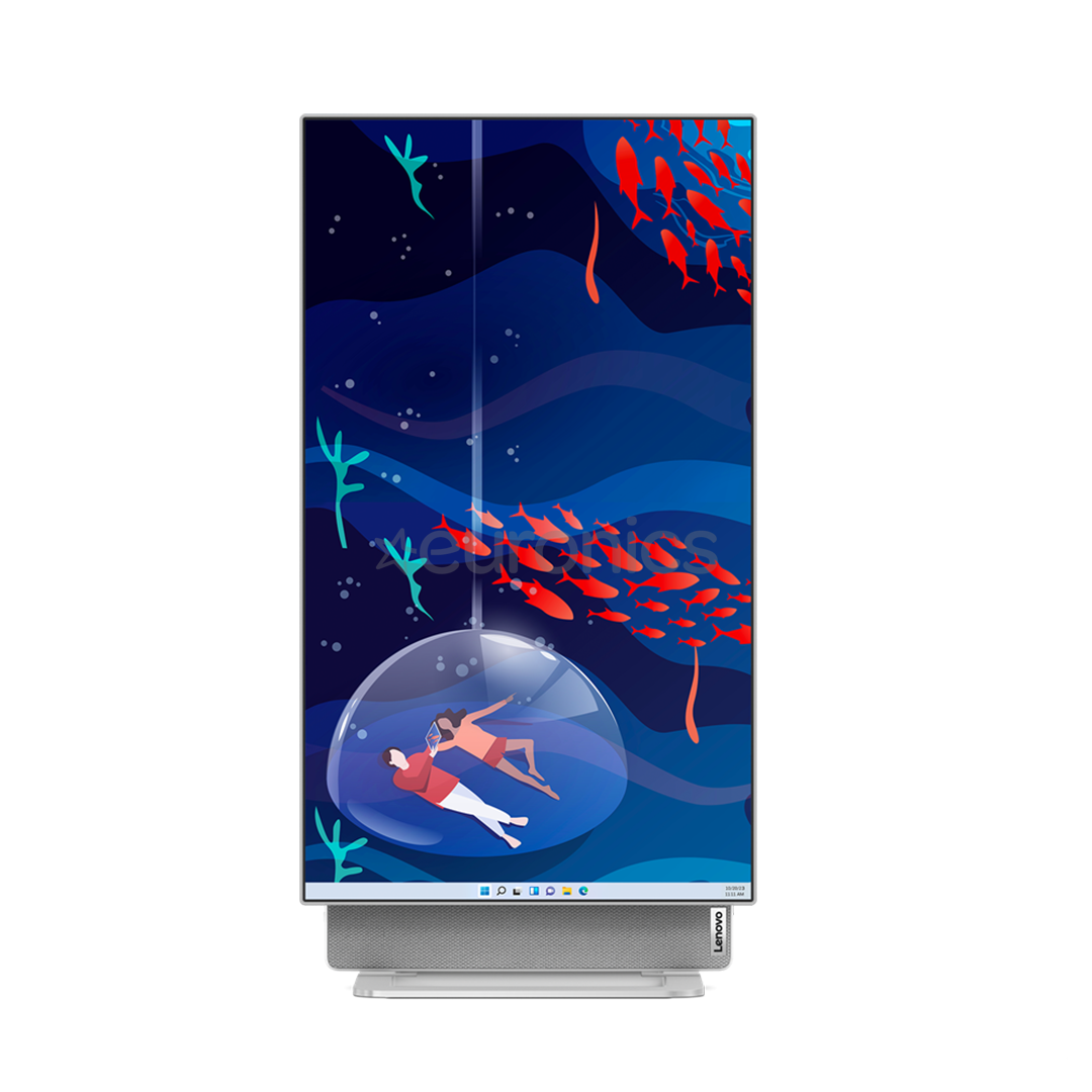 Lenovo Yoga 7 AIO 27APH8, Ryzen 7, 32 ГБ, 1 ТБ, SWE, серый - Настольный компьютер "все в одном"