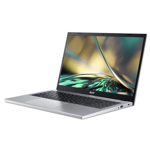 Acer Aspire 3, 15,6'', Ryzen 5, 8 ГБ, 256 ГБ, SWE, серебристый - Ноутбук