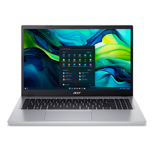 Acer Aspire Go 15, 15,6", i3, 8 GB, 256 GB, ENG, hõbe - Sülearvuti NX.KRPEL.001