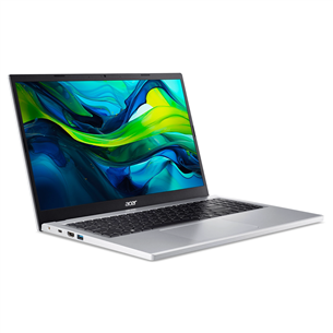 Acer Aspire Go 15, 15,6", i3, 8 GB, 256 GB, ENG, hõbe - Sülearvuti