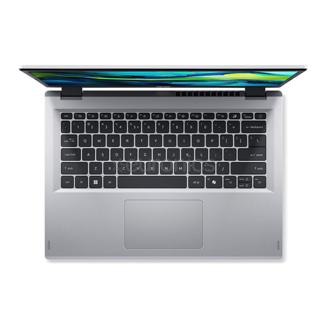 Acer Aspire Go 14, i3, 8 ГБ, 256 ГБ, ENG, серебристый - Ноутбук