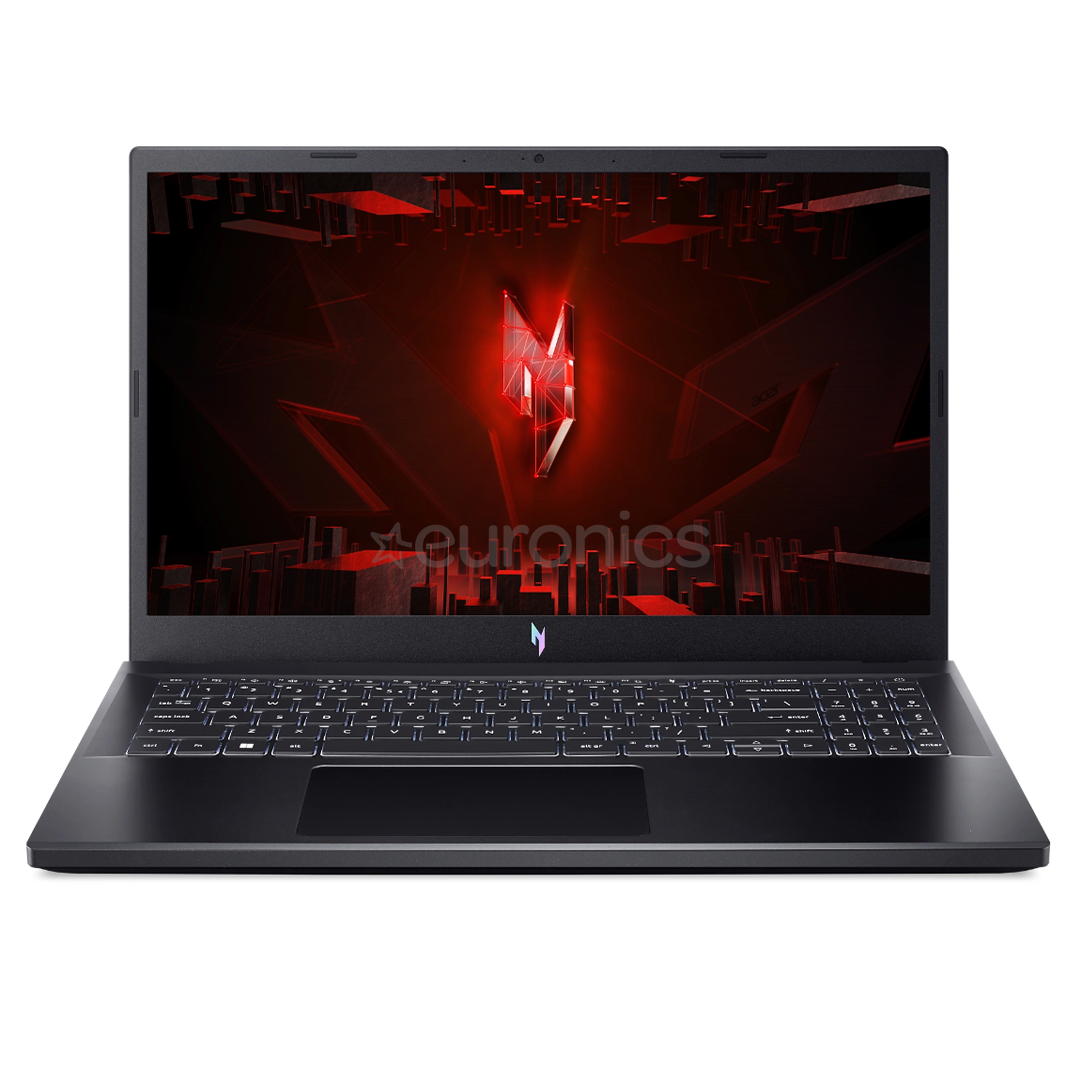 Acer Nitro V15, 15,6", 165 Hz, Ryzen 7, 16 GB, 1 TB, RTX 4060, ENG, obsidian black - Notebook