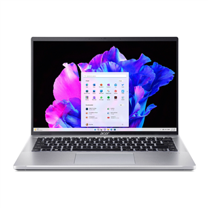 Acer Swift Go OLED, 14", 2.8K, i7, 16 GB, 1 TB, ENG, hõbe - Sülearvuti NX.KMZEL.002