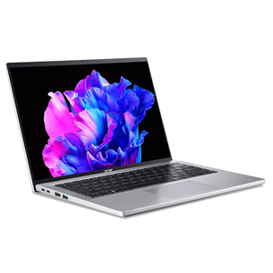 Acer Swift Go OLED, 14", 2.8K, i7, 16 GB, 1 TB, ENG, hõbe - Sülearvuti