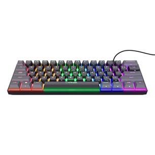 Trust GXT 867 ACIRA, 60%, US, black - Mechanical keyboard