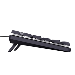 Trust GXT 866 Torix, US, must - Mehaaniline klaviatuur
