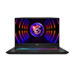 MSI Katana 17 B13V, 17,3'', FHD, 144 Гц, i7, 16 ГБ, 1 ТБ, RTX 4070, ENG, черный - Ноутбук